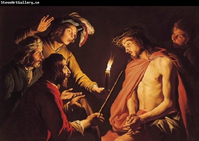 Matthias Stomer Christ Crowned with Thorns